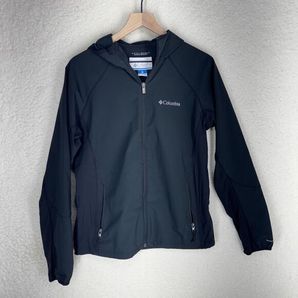 Columbia Jackets & Blazers - Columbia Omni Shield Women's Medium Long Sleeve Zip Up Nylon Hooded Jacket